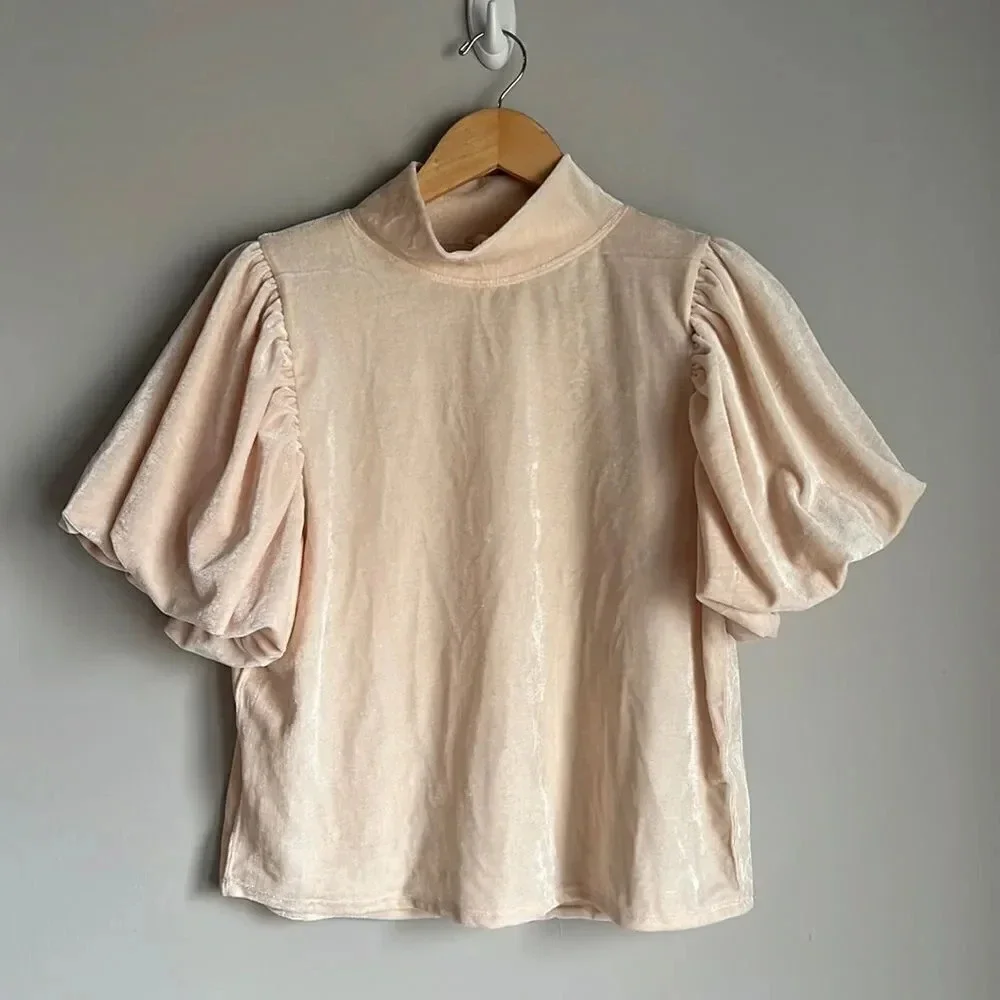 Free People Claudia Velvet Tee